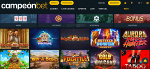 Código Promocional Campeonbet